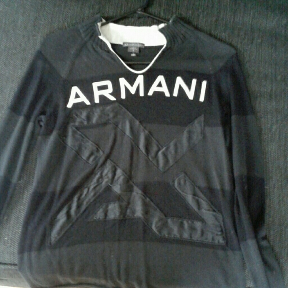 Armani long sleeve shirt